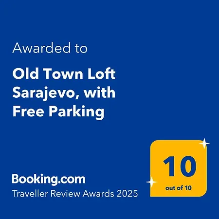 Lägenhet Old Town Loft Sarajevo, With Free Parking